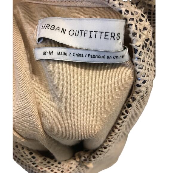 Urban Outfitters Snakeskin Mini Dress Medium 90s Y2K Baddie Animal Print Grunge - Picture 5 of 7